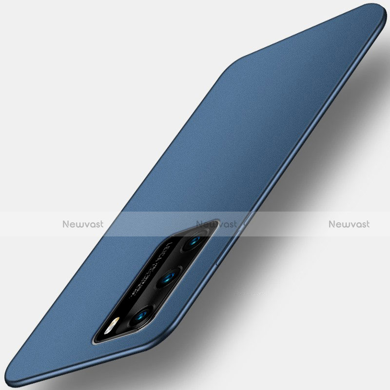 Ultra-thin Silicone Gel Soft Case Cover S01 for Huawei P40 Blue