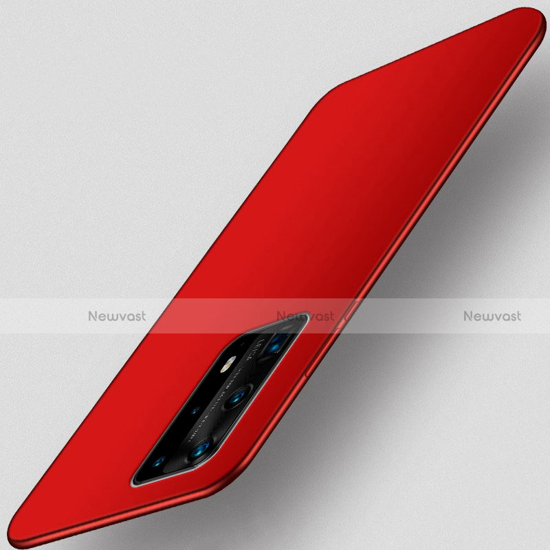 Ultra-thin Silicone Gel Soft Case Cover S01 for Huawei P40 Pro+ Plus Red