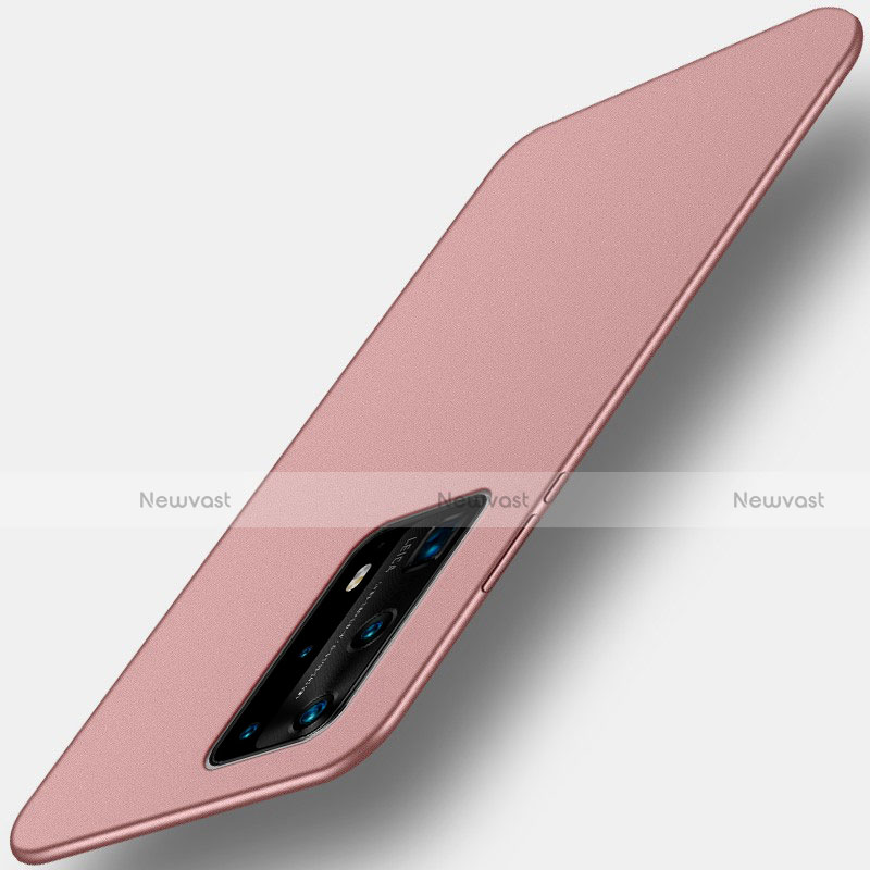 Ultra-thin Silicone Gel Soft Case Cover S01 for Huawei P40 Pro+ Plus Rose Gold