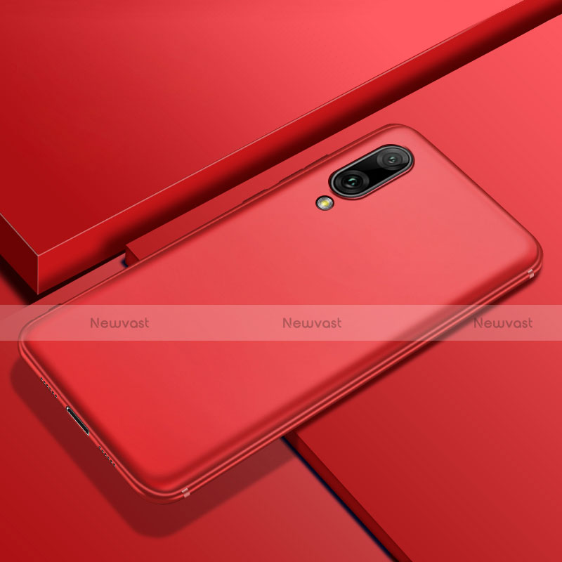 Ultra-thin Silicone Gel Soft Case Cover S01 for Huawei Y7 Pro (2019) Red