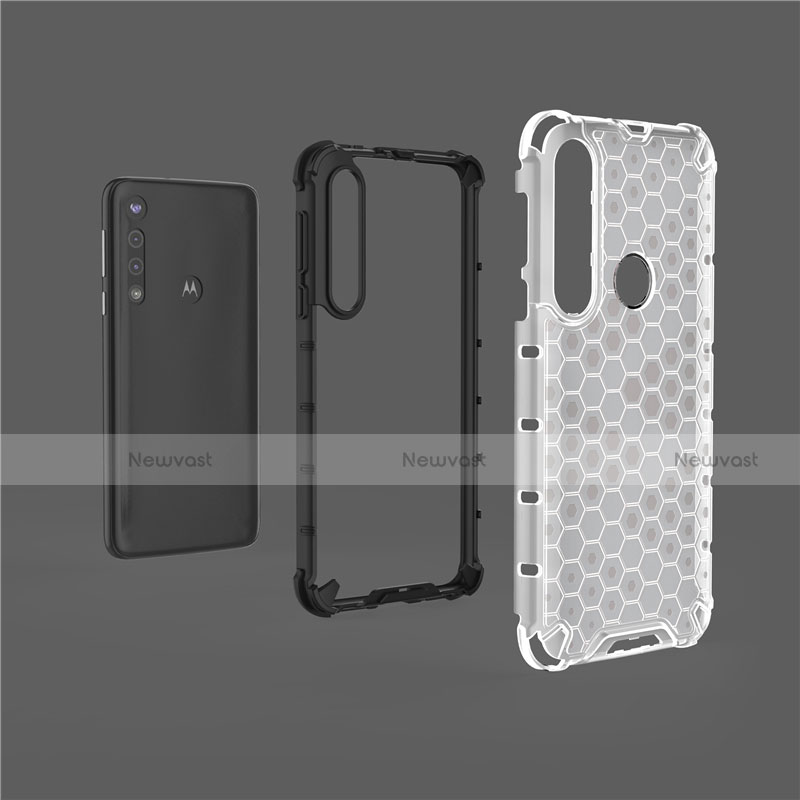 Ultra-thin Silicone Gel Soft Case Cover S01 for Motorola Moto G8 Play