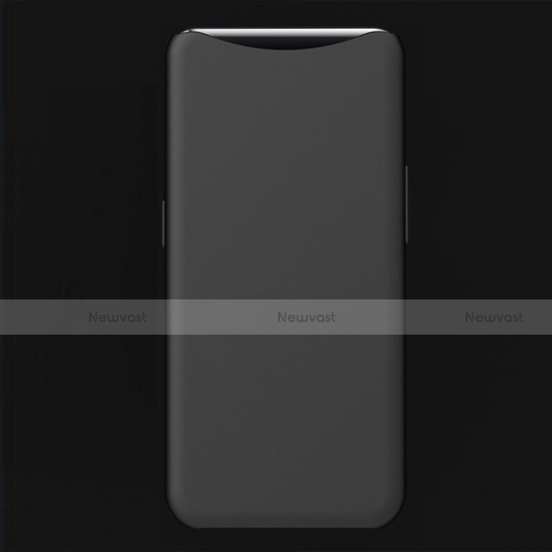 Ultra-thin Silicone Gel Soft Case Cover S01 for Oppo Find X Black