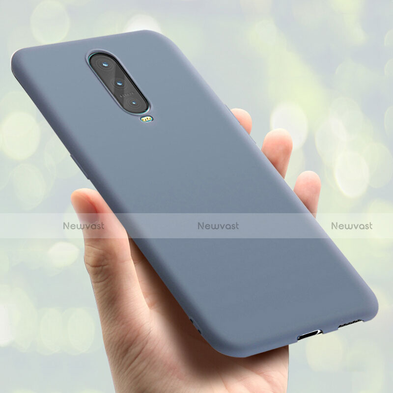 Ultra-thin Silicone Gel Soft Case Cover S01 for Oppo R17 Pro Sky Blue