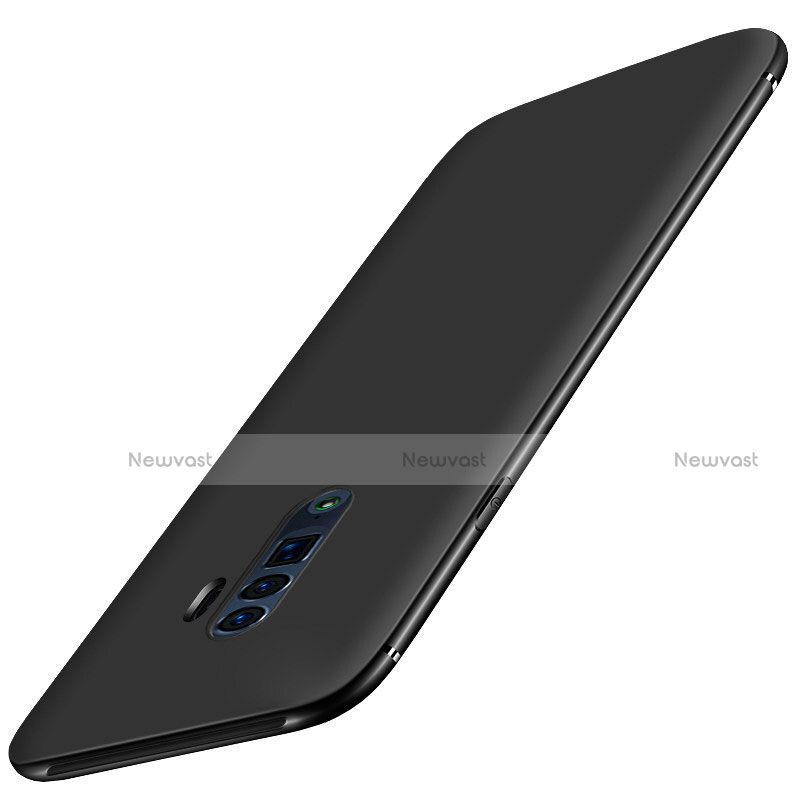 Ultra-thin Silicone Gel Soft Case Cover S01 for Oppo Reno 10X Zoom Black