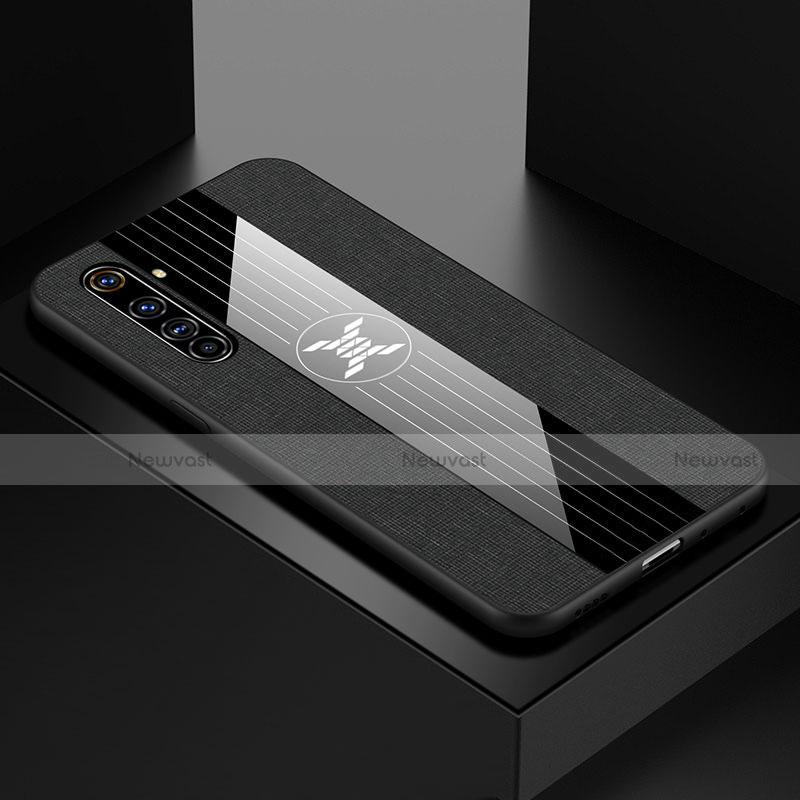 Ultra-thin Silicone Gel Soft Case Cover S01 for Realme X50 Pro 5G Black