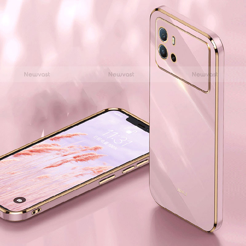 Ultra-thin Silicone Gel Soft Case Cover S01 for Vivo iQOO 9 Pro 5G