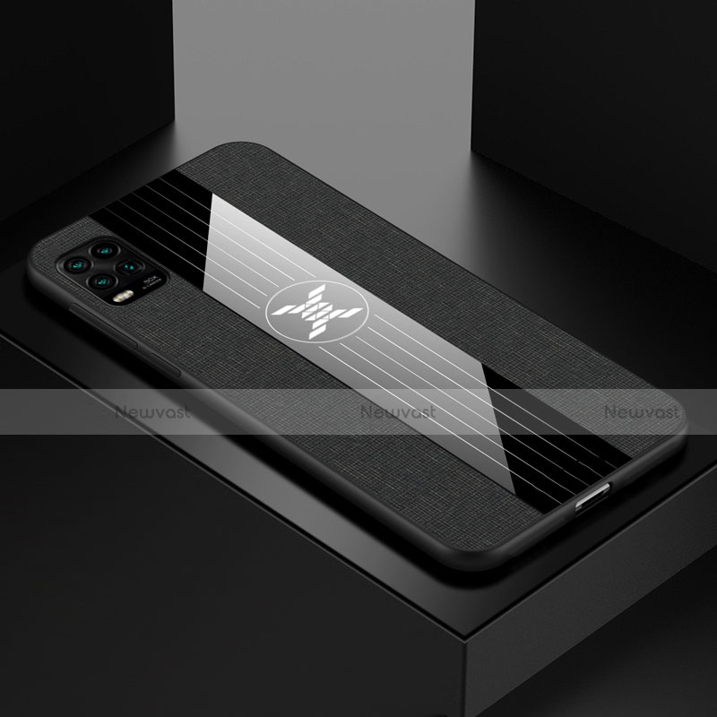 Ultra-thin Silicone Gel Soft Case Cover S01 for Xiaomi Mi 10 Lite Black