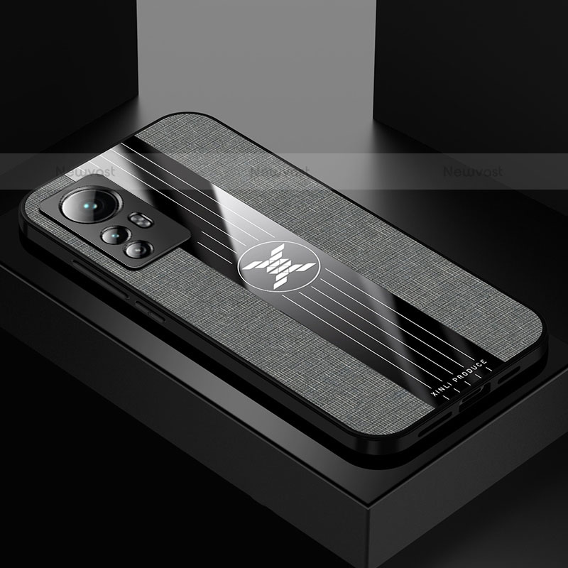 Ultra-thin Silicone Gel Soft Case Cover S01 for Xiaomi Mi 12 Pro 5G