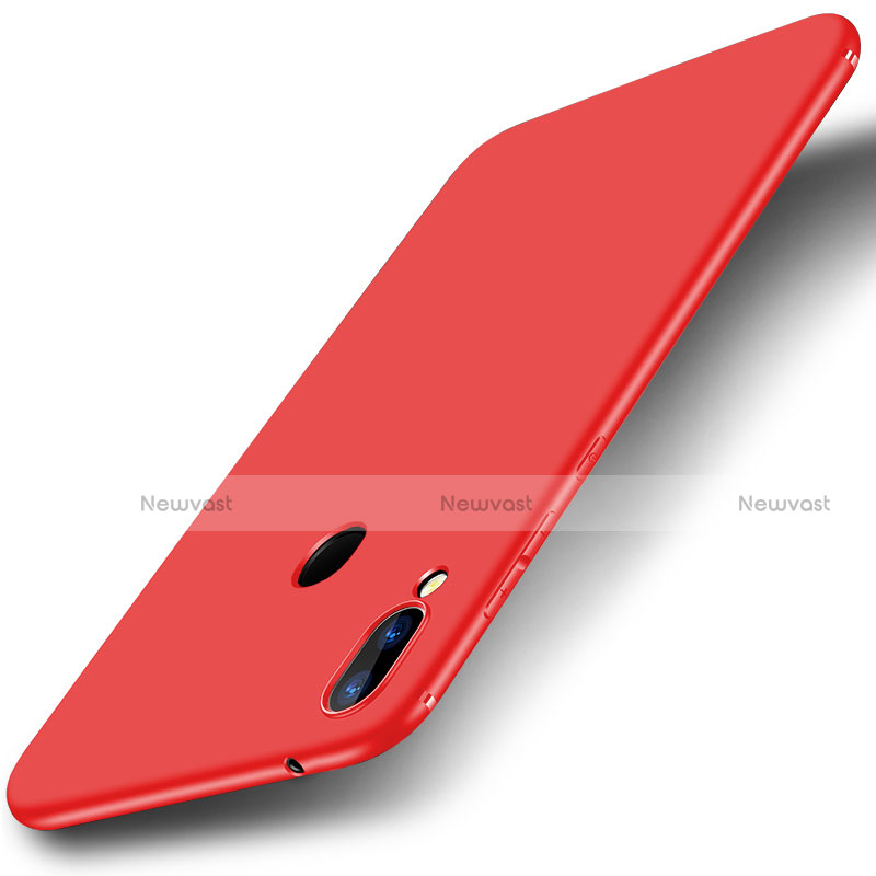 Ultra-thin Silicone Gel Soft Case Cover S01 for Xiaomi Mi Play 4G Red