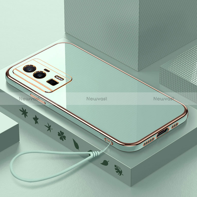 Ultra-thin Silicone Gel Soft Case Cover S01 for Xiaomi Poco F5 Pro 5G Green