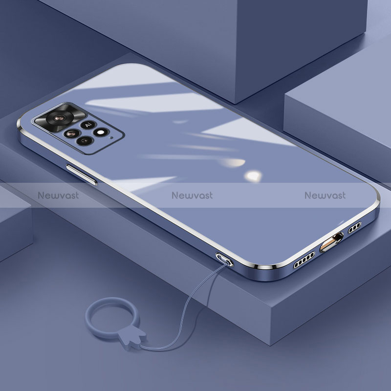 Ultra-thin Silicone Gel Soft Case Cover S01 for Xiaomi Redmi Note 11 Pro 4G