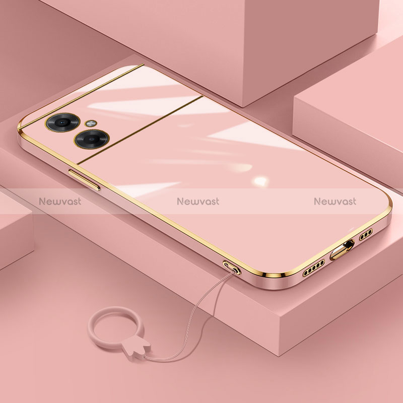 Ultra-thin Silicone Gel Soft Case Cover S01 for Xiaomi Redmi Note 11R 5G Pink