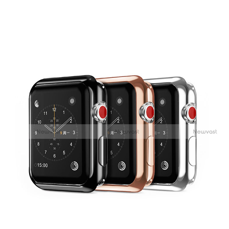 Ultra-thin Silicone Gel Soft Case Cover S02 for Apple iWatch 4 44mm