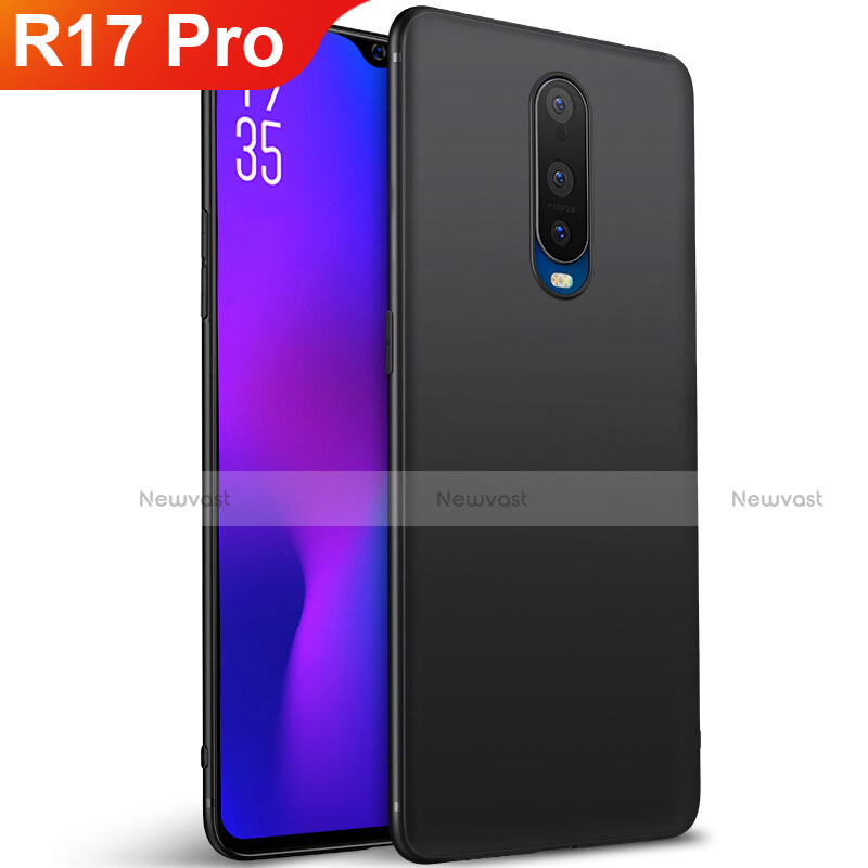 Ultra-thin Silicone Gel Soft Case Cover S02 for Oppo R17 Pro Black