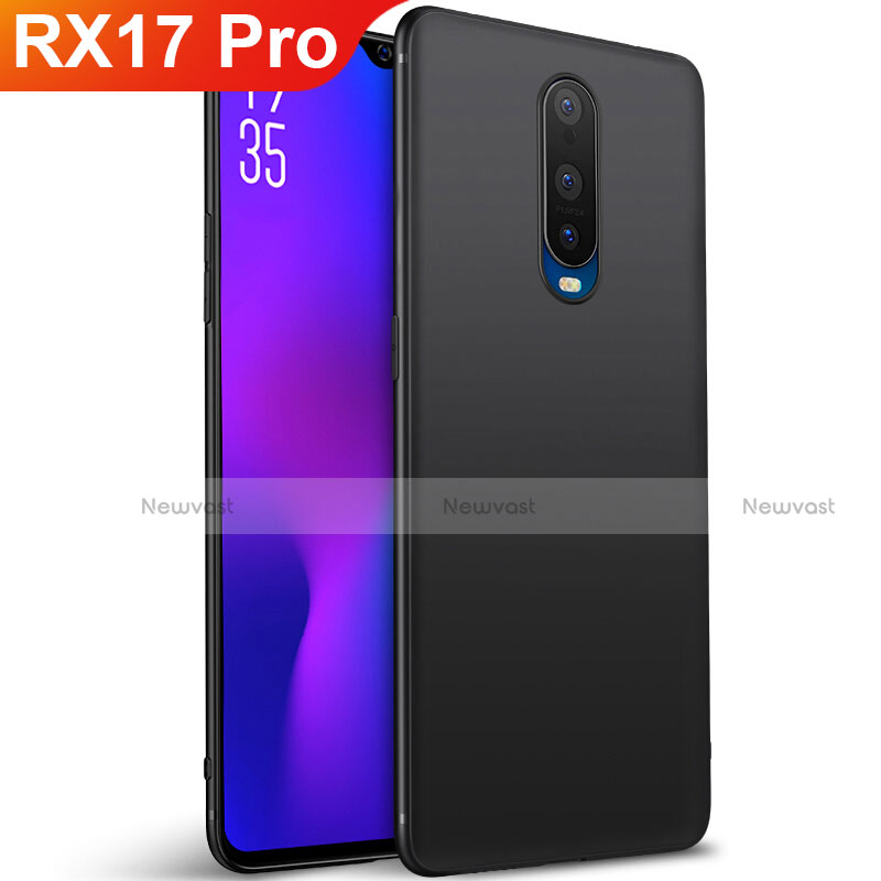 Ultra-thin Silicone Gel Soft Case Cover S02 for Oppo RX17 Pro Black