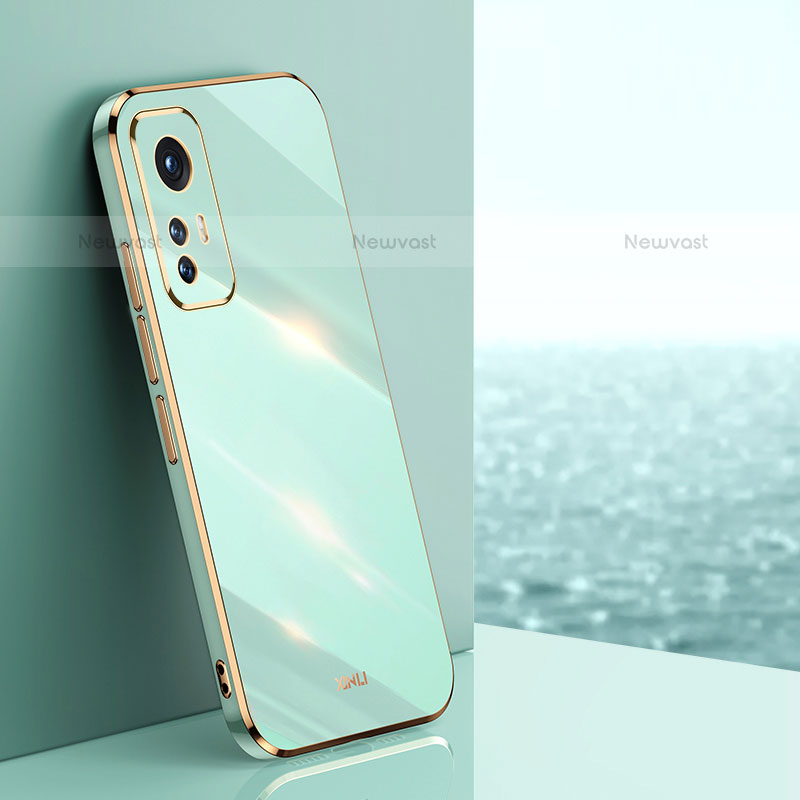 Ultra-thin Silicone Gel Soft Case Cover S02 for Xiaomi Mi 12 Pro 5G
