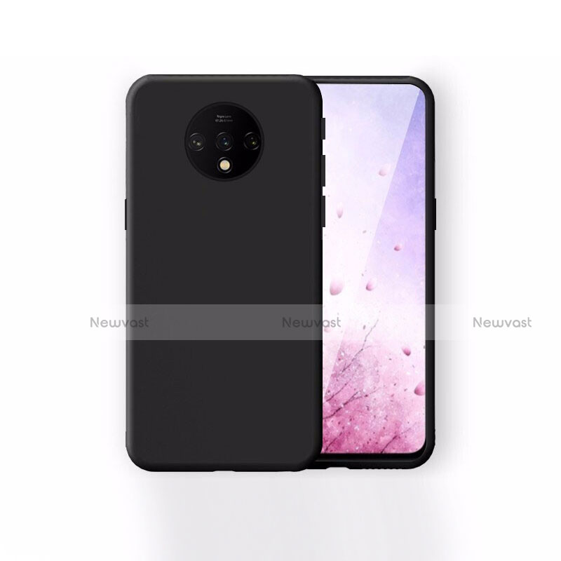 Ultra-thin Silicone Gel Soft Case Cover S03 for OnePlus 7T Black