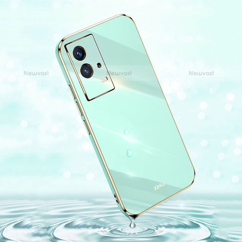 Ultra-thin Silicone Gel Soft Case Cover S03 for Vivo iQOO 8 5G