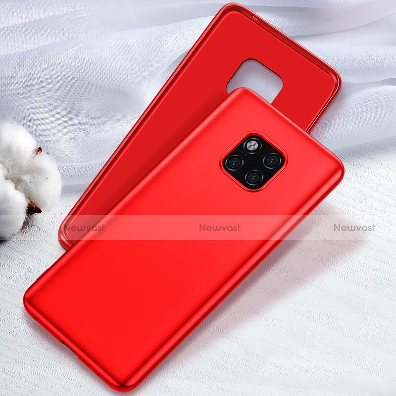 Ultra-thin Silicone Gel Soft Case Cover S04 for Huawei Mate 20 Pro Red