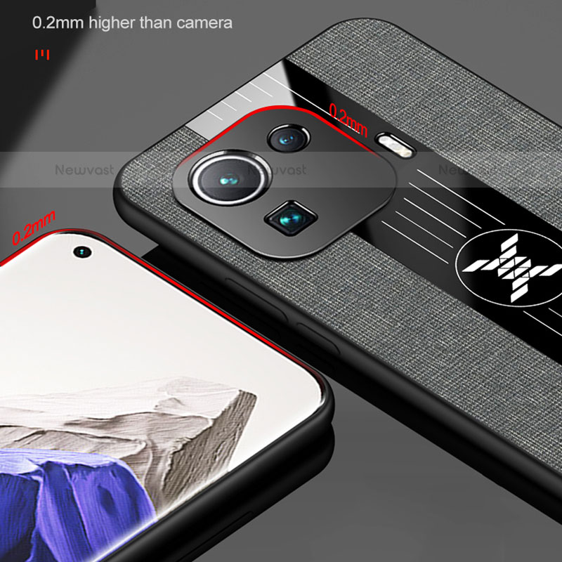Ultra-thin Silicone Gel Soft Case Cover S04 for Xiaomi Mi 11 Pro 5G