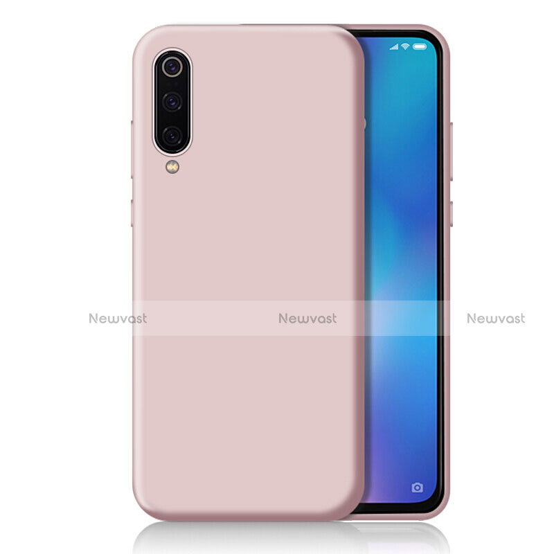 Ultra-thin Silicone Gel Soft Case Cover S04 for Xiaomi Mi 9 Pro Rose Gold