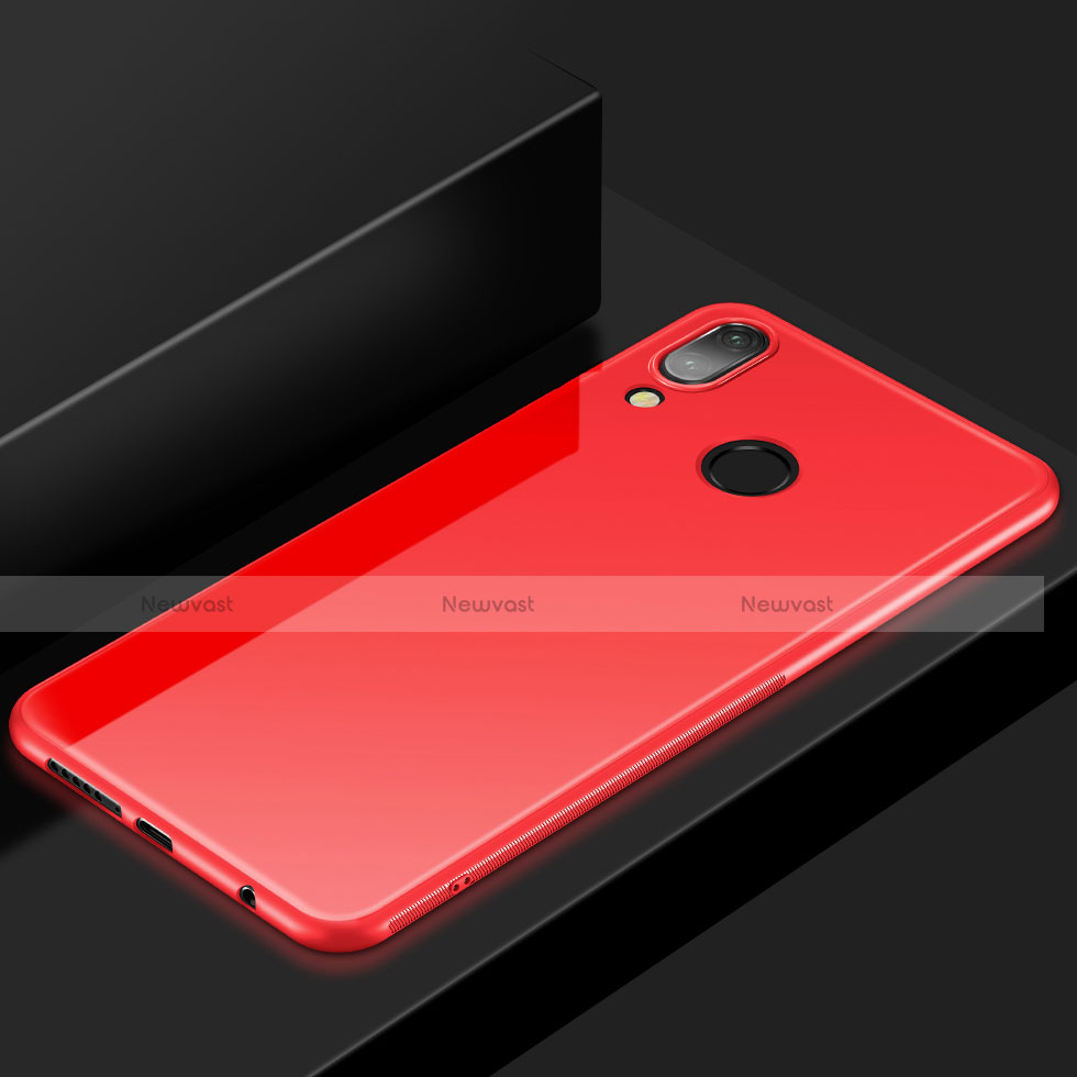 Ultra-thin Silicone Gel Soft Case Cover S05 for Huawei Nova 3e Red
