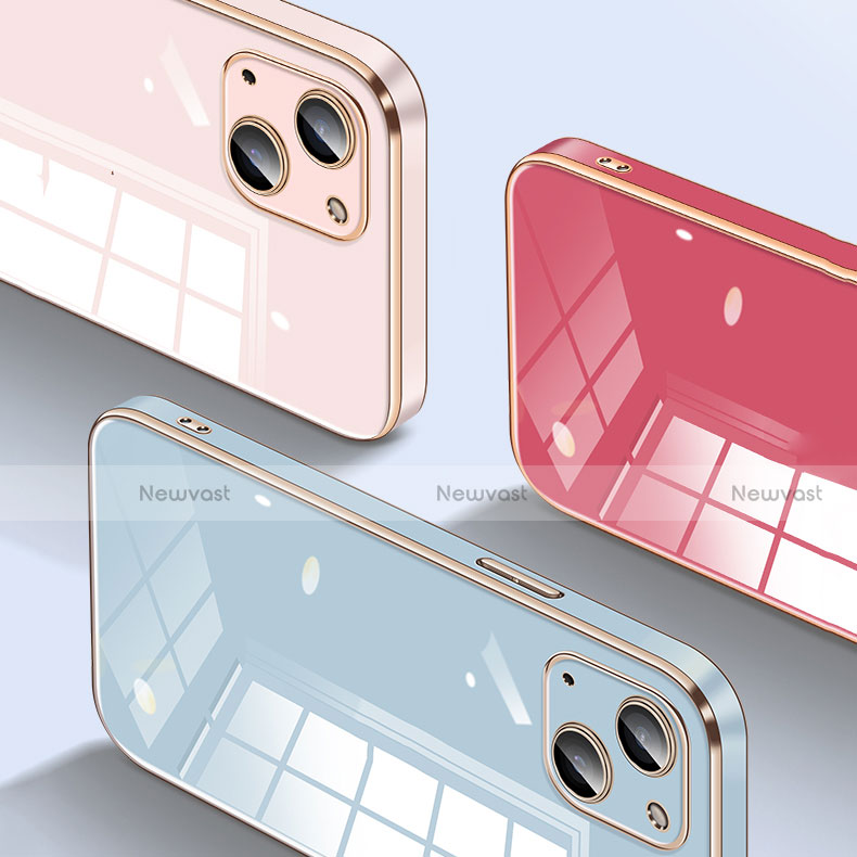 Ultra-thin Silicone Gel Soft Case Cover S06 for Apple iPhone 13