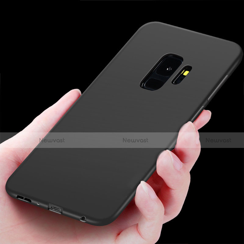 Ultra-thin Silicone Gel Soft Case Cover with Finger Ring Stand for Samsung Galaxy S9