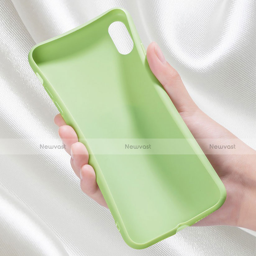 Ultra-thin Silicone Gel Soft Case Cover with Magnetic Finger Ring Stand T06 for Xiaomi Mi A3