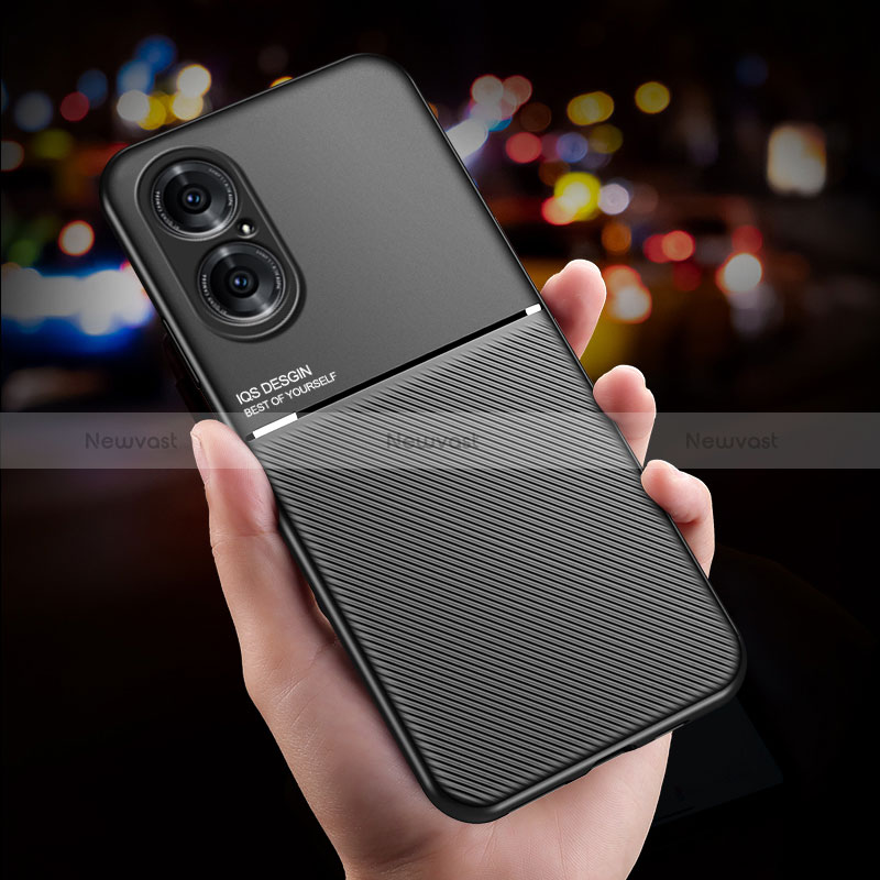 Ultra-thin Silicone Gel Soft Case Cover with Magnetic for Huawei P50 Pro