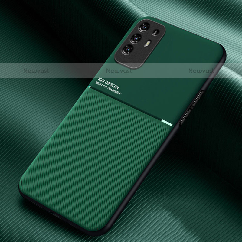 Ultra-thin Silicone Gel Soft Case Cover with Magnetic for Oppo F19 Pro+ Plus 5G