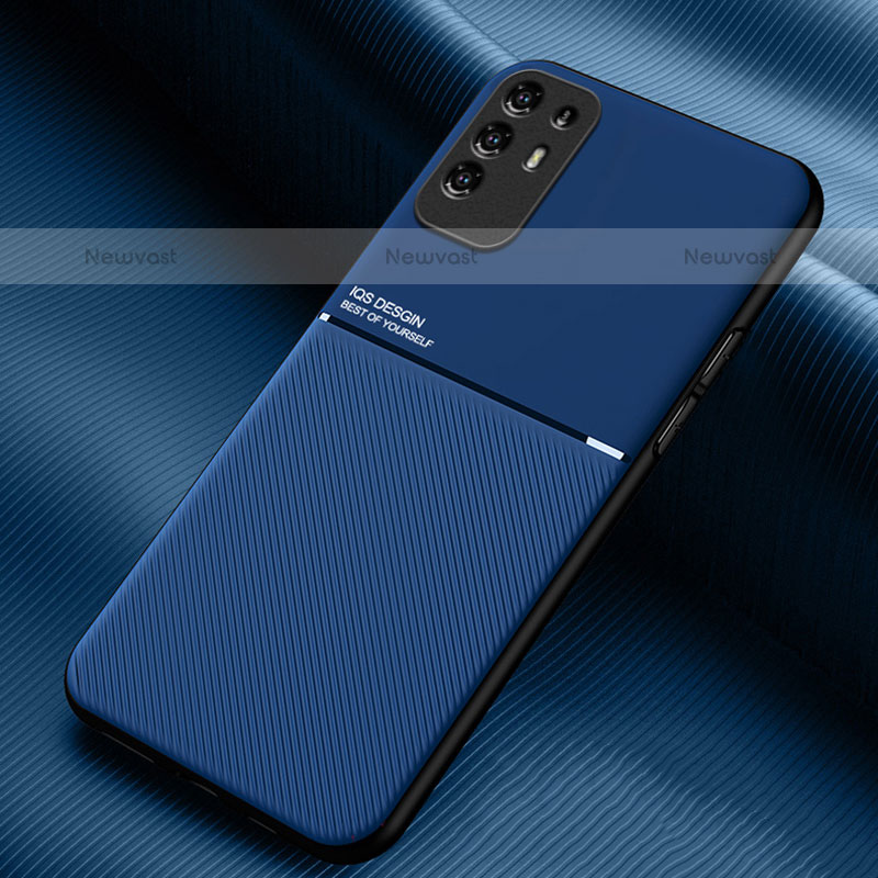 Ultra-thin Silicone Gel Soft Case Cover with Magnetic for Oppo F19 Pro+ Plus 5G