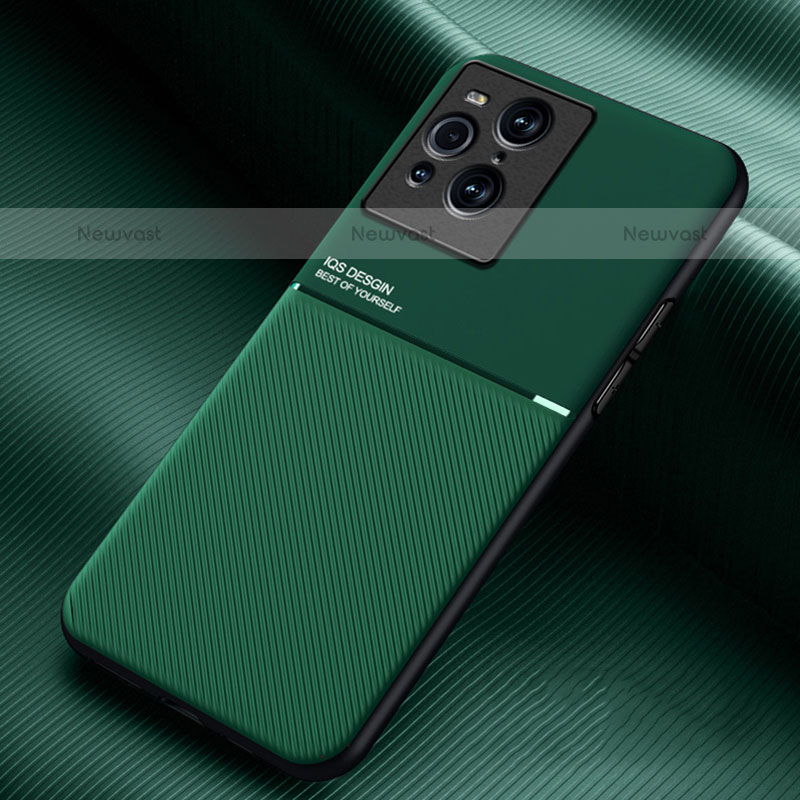 Ultra-thin Silicone Gel Soft Case Cover with Magnetic for Oppo Find X3 Pro 5G