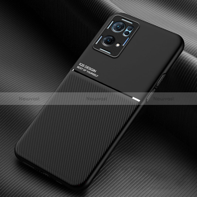 Ultra-thin Silicone Gel Soft Case Cover with Magnetic for Oppo Reno7 Pro 5G