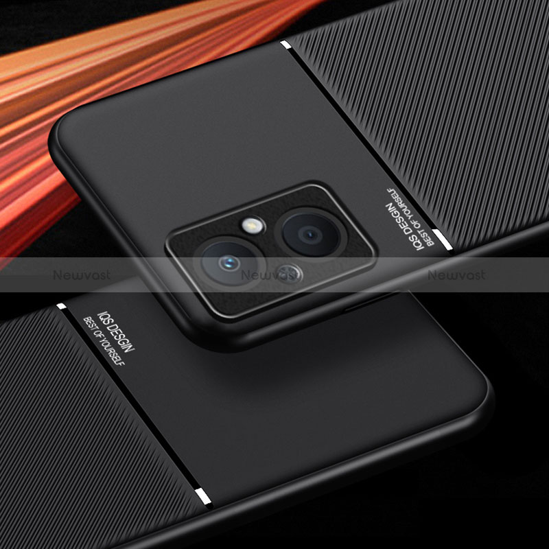 Ultra-thin Silicone Gel Soft Case Cover with Magnetic for Oppo Reno7 Z 5G
