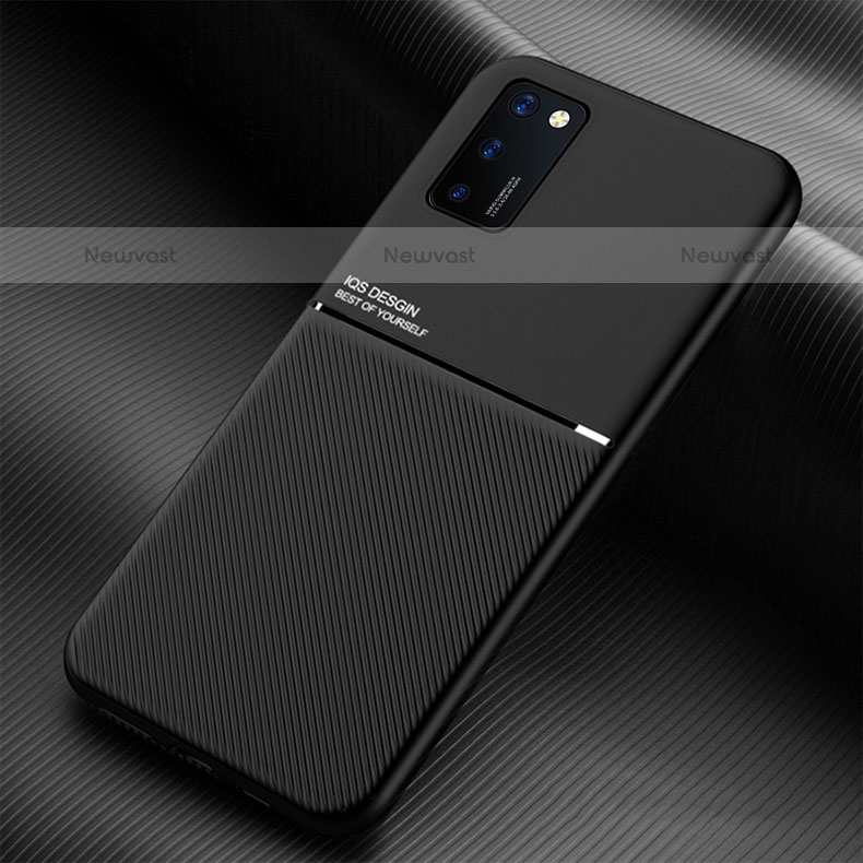 Ultra-thin Silicone Gel Soft Case Cover with Magnetic for Samsung Galaxy A02s