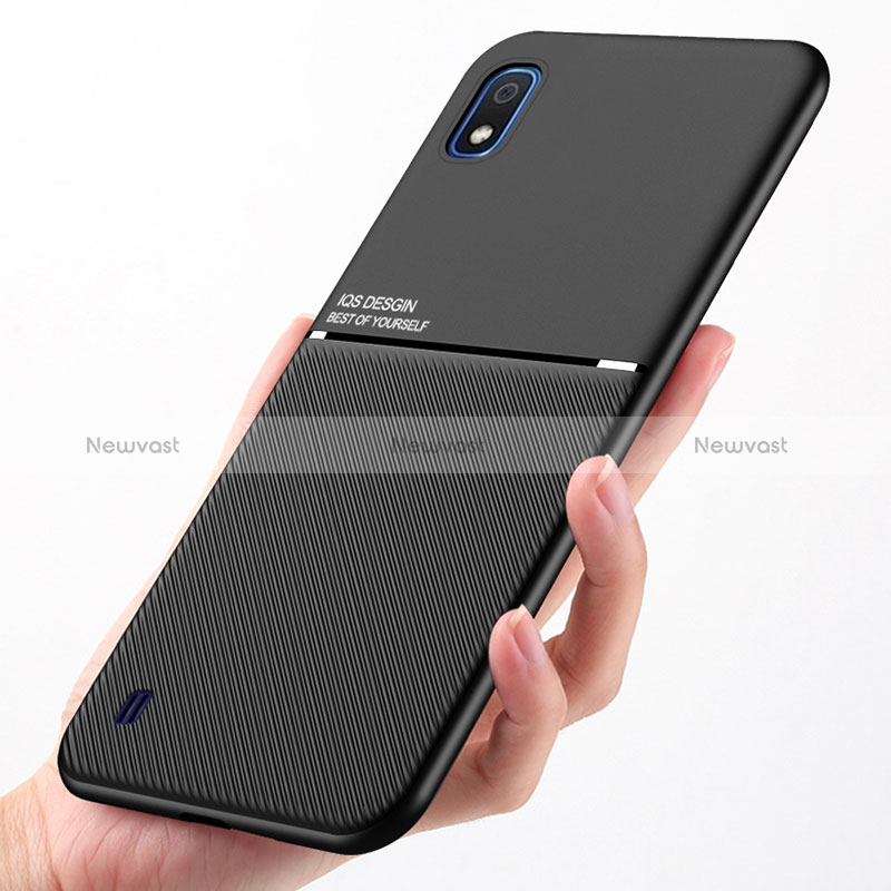 Ultra-thin Silicone Gel Soft Case Cover with Magnetic for Samsung Galaxy A10