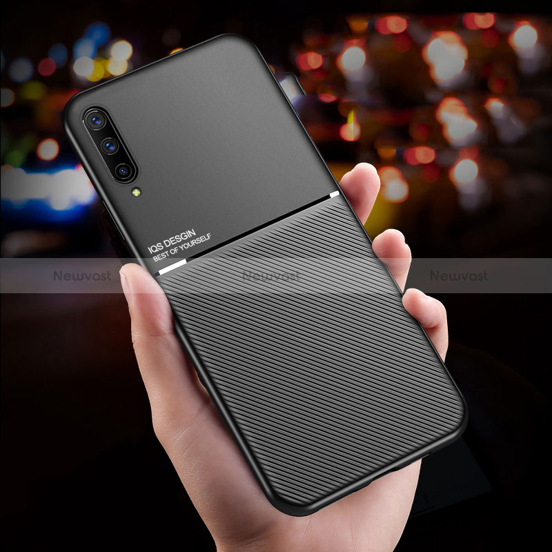 Ultra-thin Silicone Gel Soft Case Cover with Magnetic for Samsung Galaxy A30S