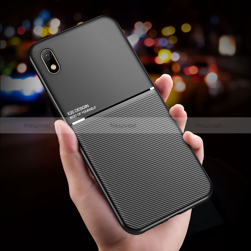Ultra-thin Silicone Gel Soft Case Cover with Magnetic for Samsung Galaxy M01 Core