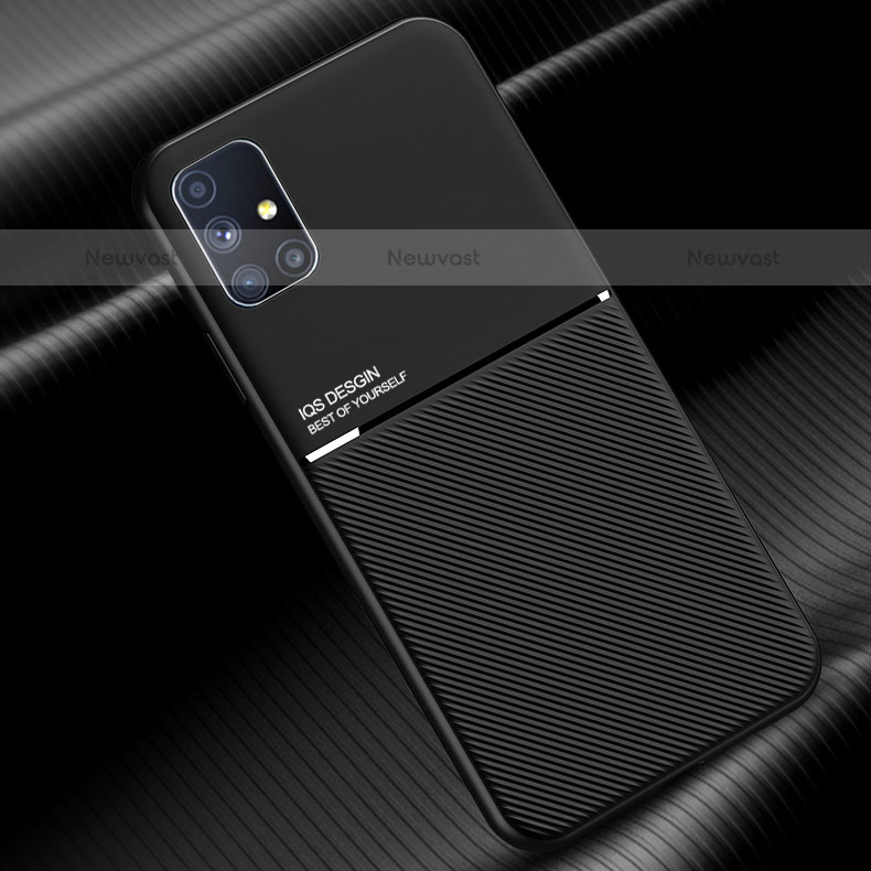 Ultra-thin Silicone Gel Soft Case Cover with Magnetic for Samsung Galaxy M51