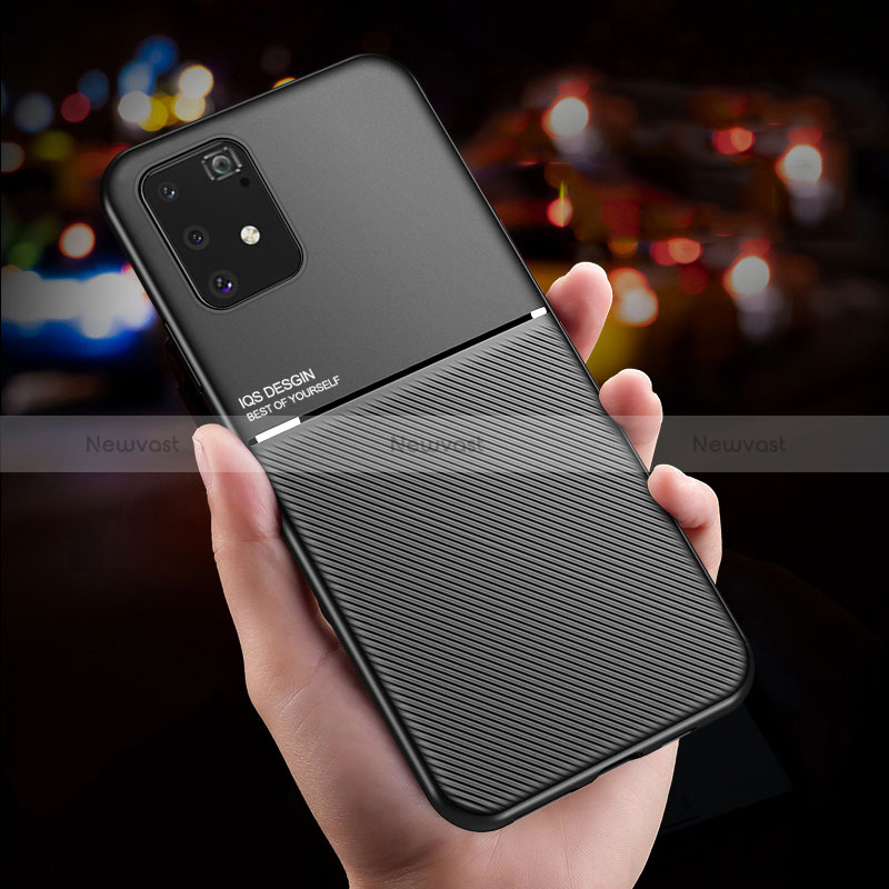Ultra-thin Silicone Gel Soft Case Cover with Magnetic for Samsung Galaxy M80S