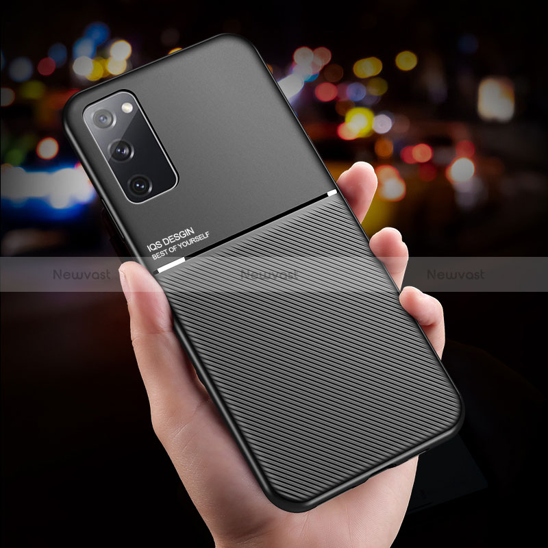 Ultra-thin Silicone Gel Soft Case Cover with Magnetic for Samsung Galaxy S20 Lite 5G