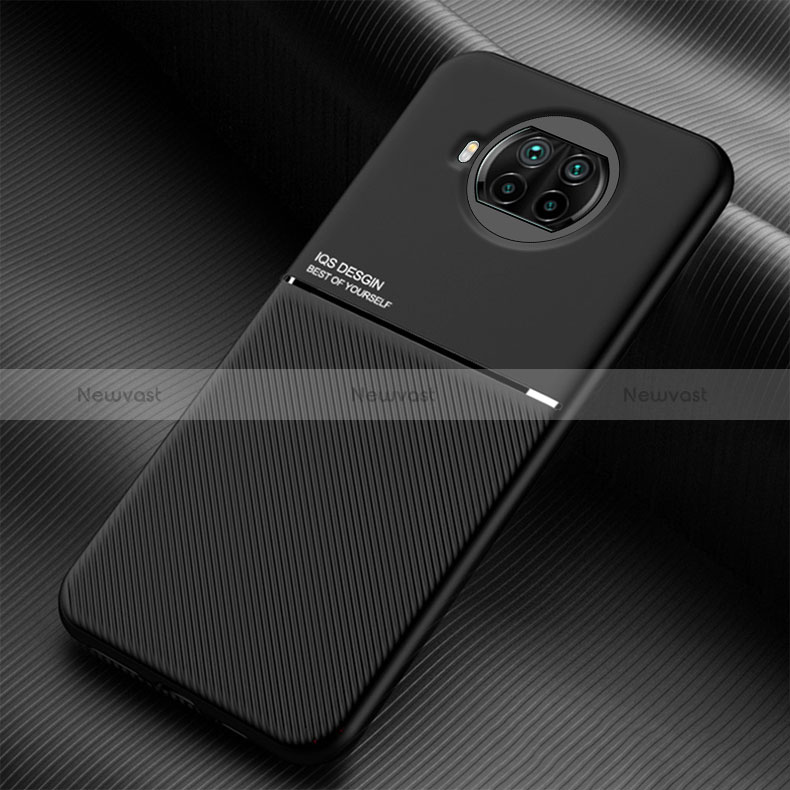 Ultra-thin Silicone Gel Soft Case Cover with Magnetic for Xiaomi Mi 10T Lite 5G Black