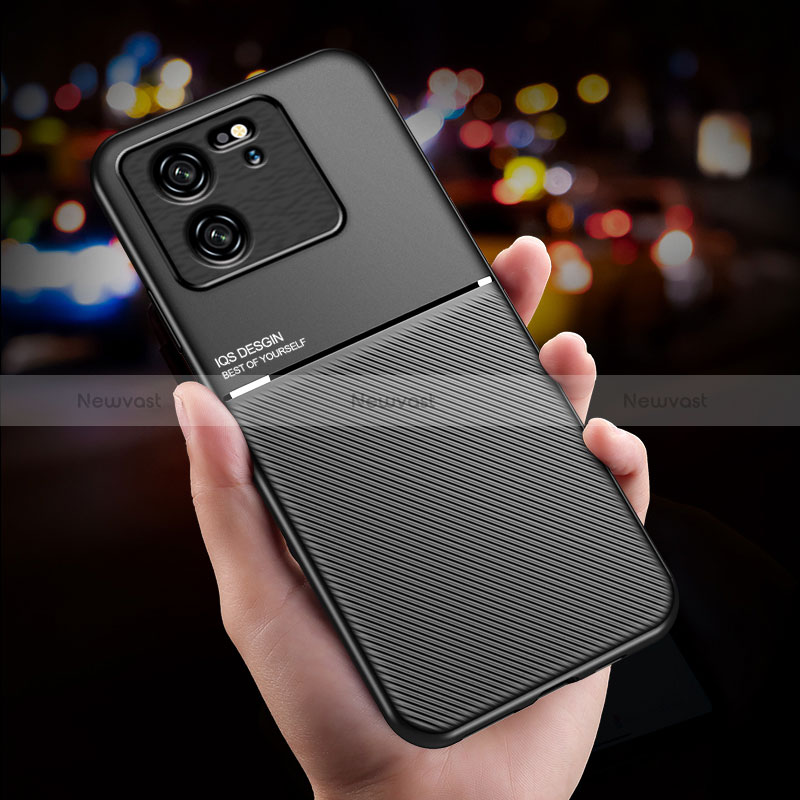 Ultra-thin Silicone Gel Soft Case Cover with Magnetic for Xiaomi Mi 13T Pro 5G