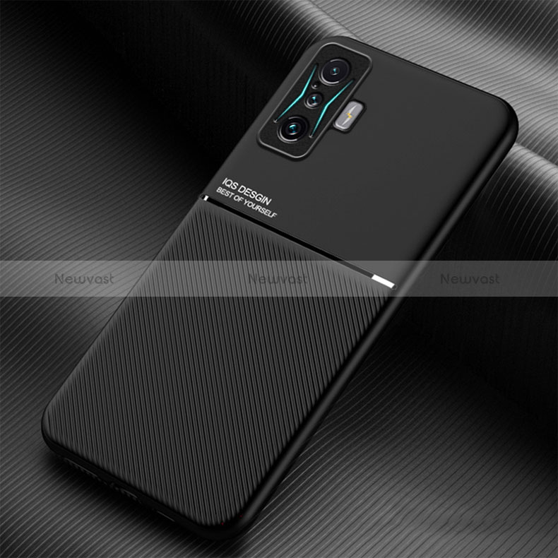 Ultra-thin Silicone Gel Soft Case Cover with Magnetic for Xiaomi Poco F4 GT 5G