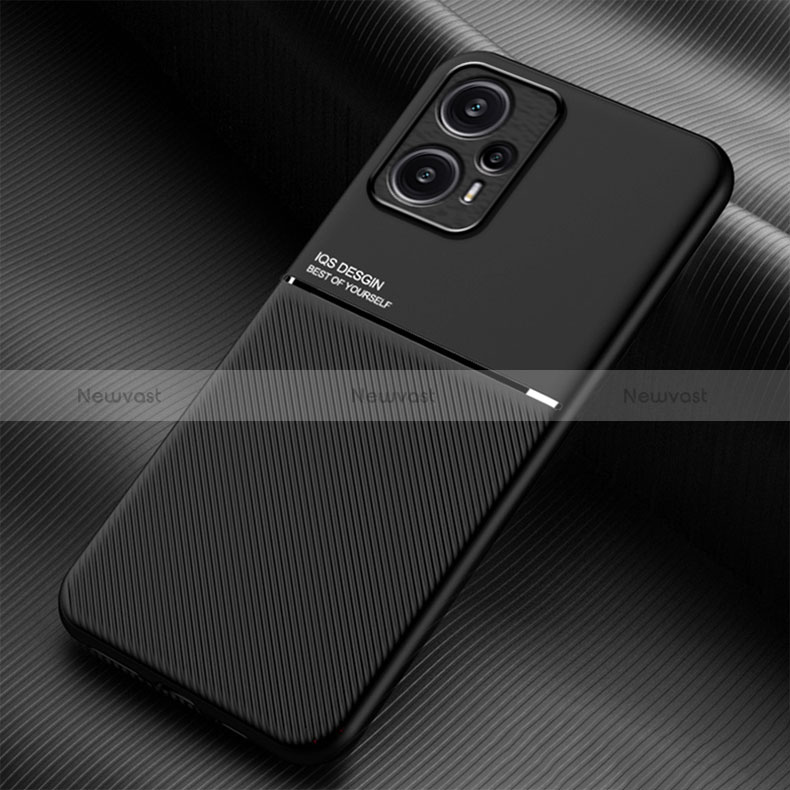 Ultra-thin Silicone Gel Soft Case Cover with Magnetic for Xiaomi Poco F5 5G