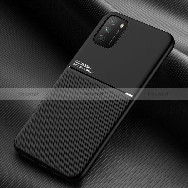 Ultra-thin Silicone Gel Soft Case Cover with Magnetic for Xiaomi Poco M3