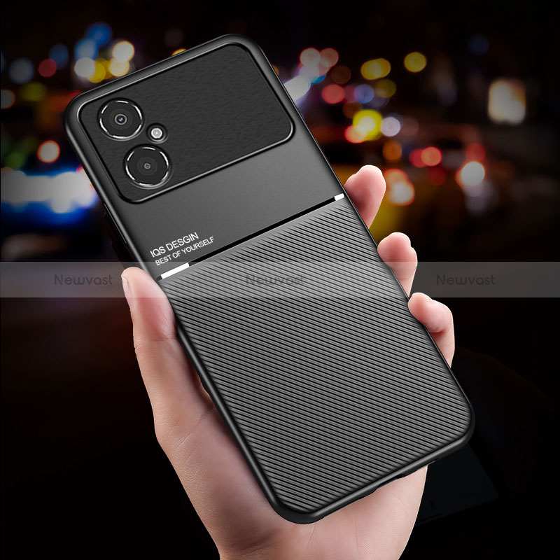 Ultra-thin Silicone Gel Soft Case Cover with Magnetic for Xiaomi Redmi Note 11R 5G