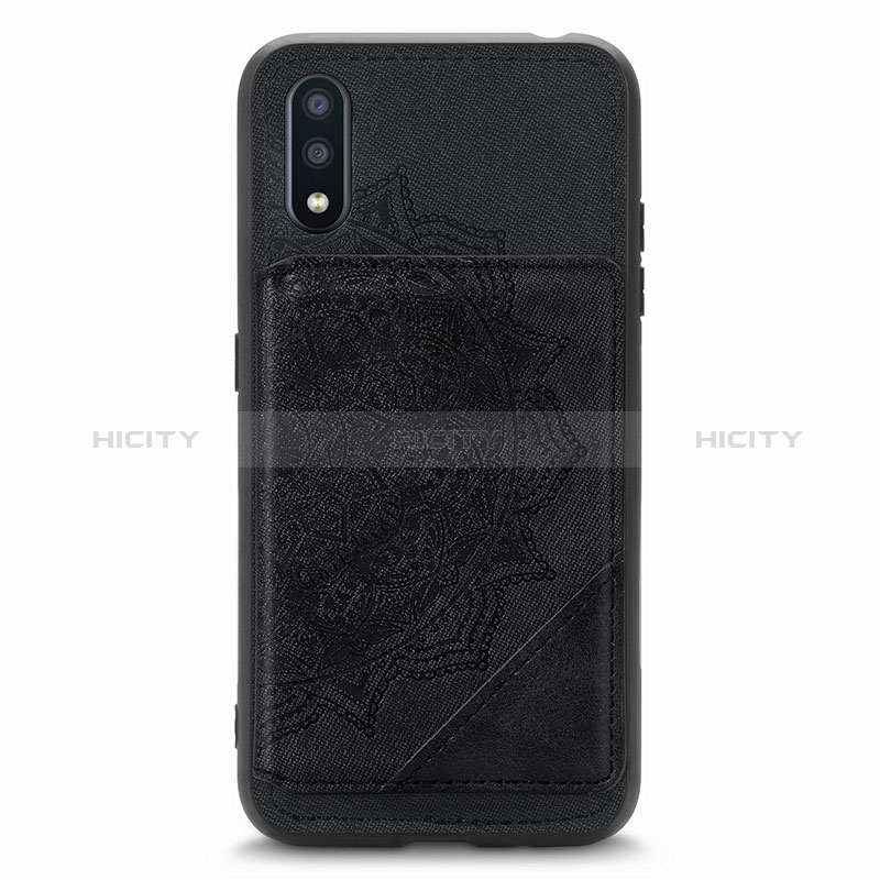 Ultra-thin Silicone Gel Soft Case Cover with Magnetic S01D for Samsung Galaxy A01 SM-A015