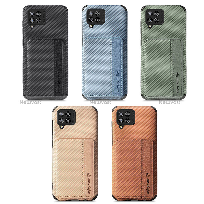 Ultra-thin Silicone Gel Soft Case Cover with Magnetic S01D for Samsung Galaxy A42 5G